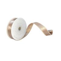 Vickerman 1" x 10Yd Cafe Latte Satin Christmas Ribbon