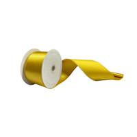 Vickerman 2.5" x 10Yd Antique Gold Satin Christmas Ribbon