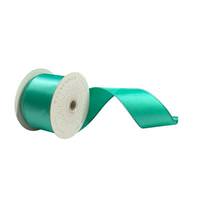 Vickerman 2.5" x 10Yd Teal Satin Christmas Ribbon