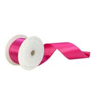 Vickerman 2.5" x 10Yd Hot Pink Satin Christmas Ribbon