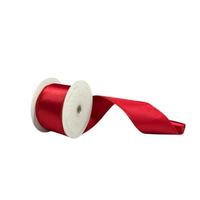 Vickerman 2.5" x 10Yd Crimson Satin Christmas Ribbon