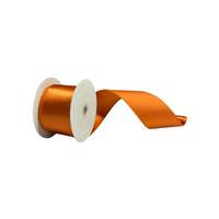 Vickerman 2.5" x 10Yd Copper Satin Christmas Ribbon