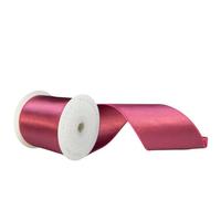Vickerman 4" x 10Yd Berry Red Satin Christmas Ribbon
