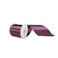Vickerman 4" x 10Yd Burgundy Satin Christmas Ribbon
