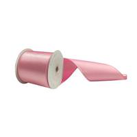 Vickerman 4" x 10Yd Pink  Satin Christmas Ribbon