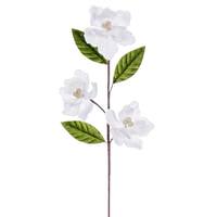 Vickerman 28" Cream Velvet Razor Amaryllis Artificial Flower Stem (3 Pack)