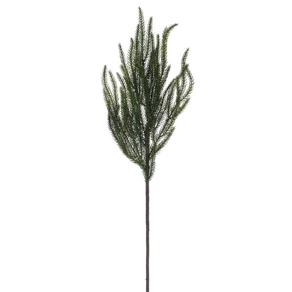 24.5" Green Norfolk Pine Artificial Christmas Spray (6 Pack)