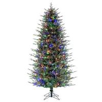 Vickerman 8.5' x 54" Slim Itasca Fraser Fir 850 Light Artificial Christmas Tree 