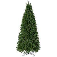 Vickerman 9' x 48" Deluxe Slim Sequoia Unlit Artificial Christmas Tree 