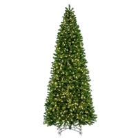 Vickerman 10' x 52" Deluxe Slim Sequoia Pine 1200 Light Warm White Artificial Christmas Tree 