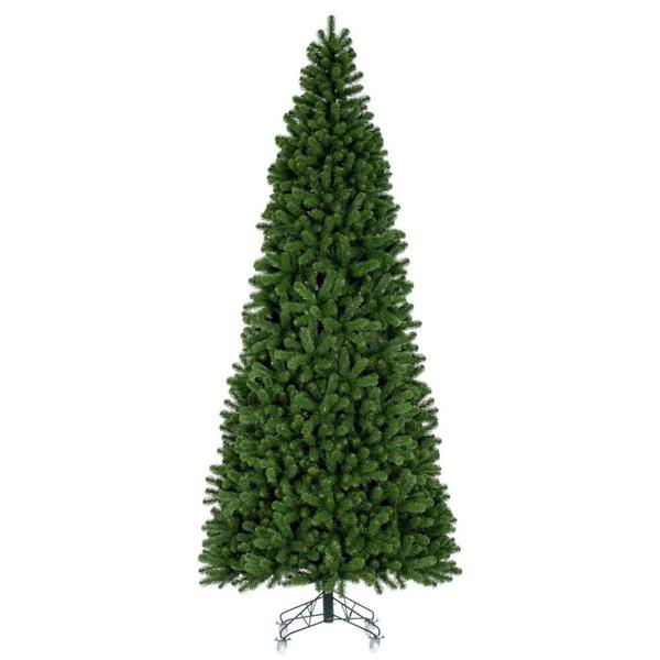 12' x 60" Deluxe Slim Sequoia Pine Unlit Artificial Christmas Tree 