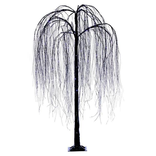 6' Willow Twig 243 Light Purple/Orange Artificial Tree
