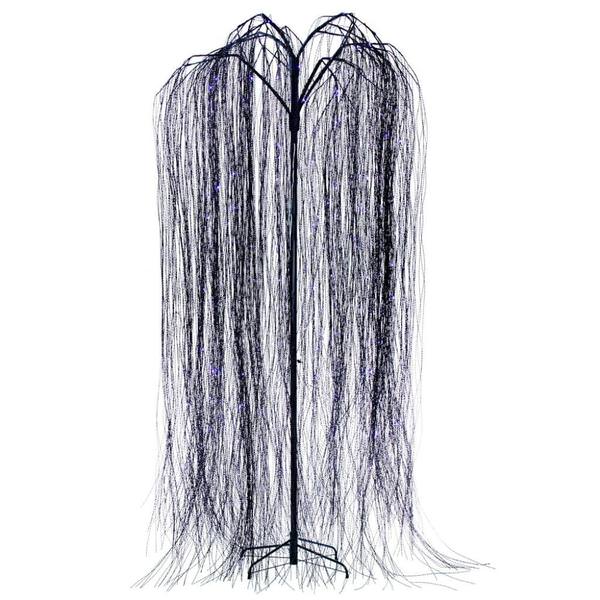 8' Willow Twig 243 Light Purple/Orange Artificial Tree