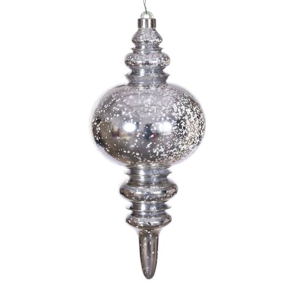 13" Oat Mercury Finial Christmas Tree Ornament 