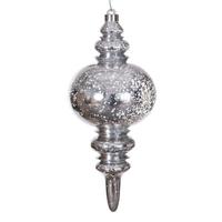 Vickerman 13" Oat Mercury Finial Christmas Tree Ornament 