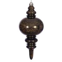 Vickerman 13" Chocolate Mercury Finial Christmas Tree Ornament 