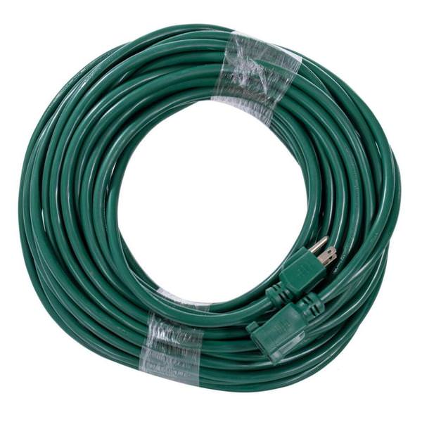 80' Outdoor Heavy-Duty Green Extension Cord