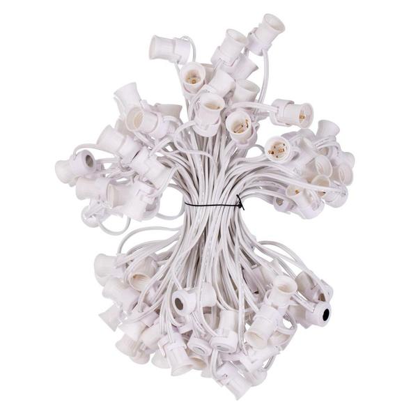 C9 100'x100 White SPT1 Magnetic Socket Stringer