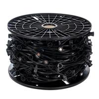Vickerman 500' Black C9 Socket Spool with 7.5" Spacing Magnetic Socket Spool