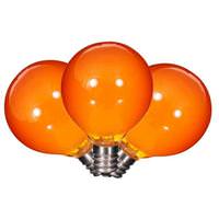 Vickerman G40 Candelabra Screw Base Amber Replacement LED Light Bulb