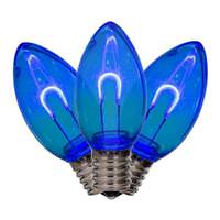 Vickerman 0.6 watt 120 volt C9 Intermediate Screw Base Blue Replacement LED Light Bulb (25 Pack)