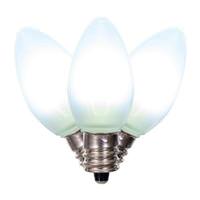 Vickerman 0.6 watt 120 volt C7 Candelabra Screw Base Warm White Replacement LED Light Bulb (25 Pack)