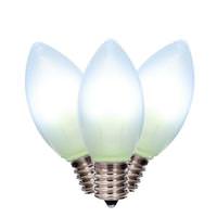 Vickerman 0.6 watt 120 volt C9 Intermediate Screw Base Pure White Replacement LED Light Bulb (25 Pack)