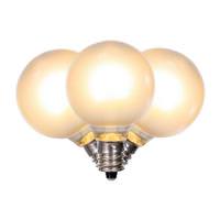 Vickerman 0.6 watt G40 Candelabra Screw Base Multi-Color Replacement LED Light Bulb (25 Pack)