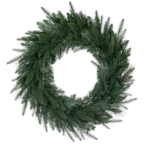 30" Berkley Mixed Pine Unlit Artificial Christmas Wreath