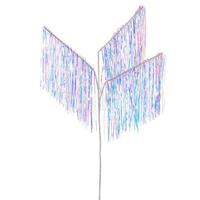 Vickerman 36" Iridescent Icicle Tinsel Spray (3 Pack)