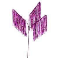 Vickerman 36" Fuchsia Icicle Tinsel Spray (3 Pack)