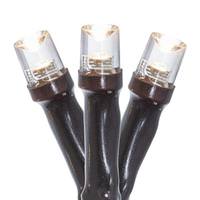 Vickerman 500 Light 36' 8 Function Warm White LED Wide Angle Christmas Light String Set