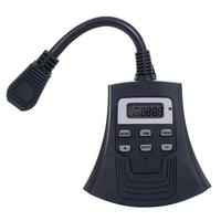 Vickerman Outdoor 125 volt 3-Outlet 7-Day Digital Timer