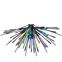 Vickerman 16" 9.6 watt 80 LED Wide Light RGB/Warm White Starburst Fixture
