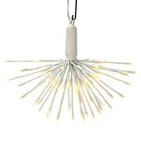 Vickerman 80 Light 16" 9.6 watt 24 volt White Wire RGB/Warm White LED Hanging Starburst Light