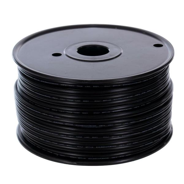 500' Black SPT1 Zip Wire Only Spool