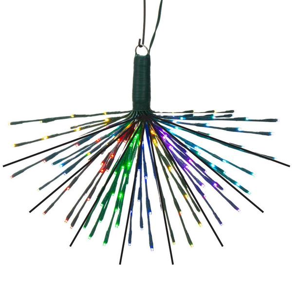 160 Light x 24" 24 volt Green Wire Color Changing 5mm Lights Starburst Multi LED