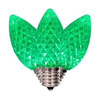 Vickerman 7 watt C9 Intermediate Screw Base Green Replacement LED Light Bulb (25 Pack)