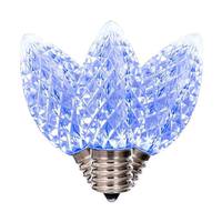 Vickerman 0.7 watt C9 Intermediate Screw Base Cool White Twinkle Replacement LED Light Bulbs (25 Pack)