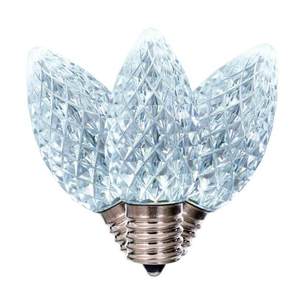 7 watt C9 Intermediate Screw Base Pure White Replacement LED Light Bulb (25 Pack)