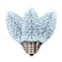 Vickerman 7 watt C9 Intermediate Screw Base Pure White Replacement LED Light Bulb (25 Pack)