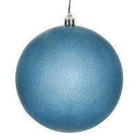 Vickerman 12" Denim Blue Candy Ball Christmas Tree Ornament