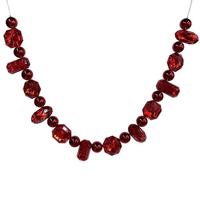 Vickerman 6' Red Jewel Garland