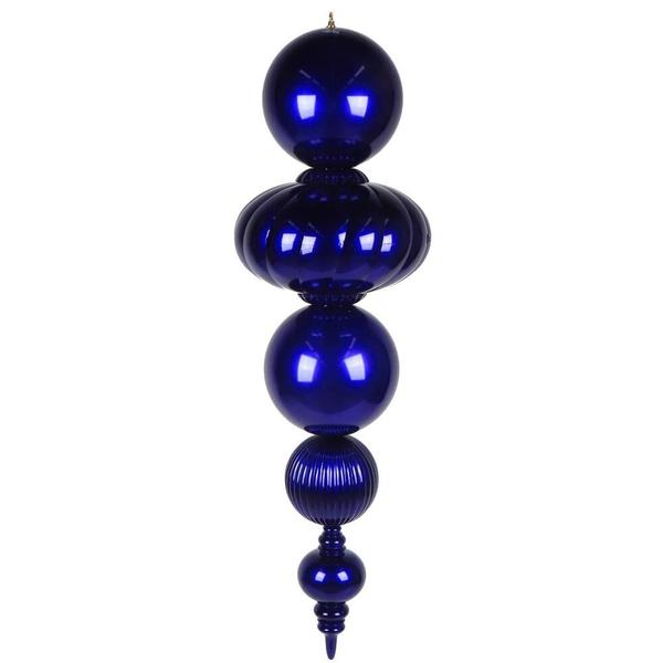 54" Purple Candy Apple Finial Christmas Tree Ornament
