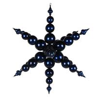 Vickerman 39" Blue Starburst Finial Christmas Tree Ornament