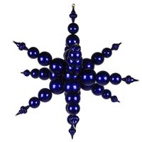 Vickerman 39" Purple Starburst Finial Christmas Tree Ornament