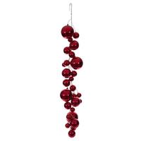 Vickerman 6' Red Shiny Ball Branch Wire Garland