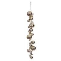 Vickerman 6' Champagne Shiny Ball Branch Wire Garland
