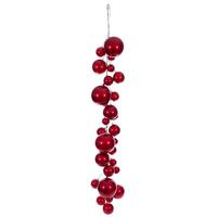 Vickerman 6' Red Candy Ball Branch Wire Garland