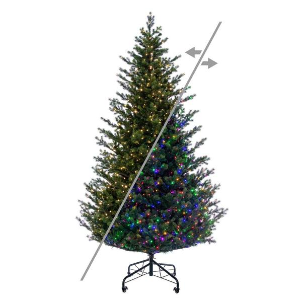 9' x 67" Eagle Fraser 1500 LED Light Prelit Artificial Christmas Tree
